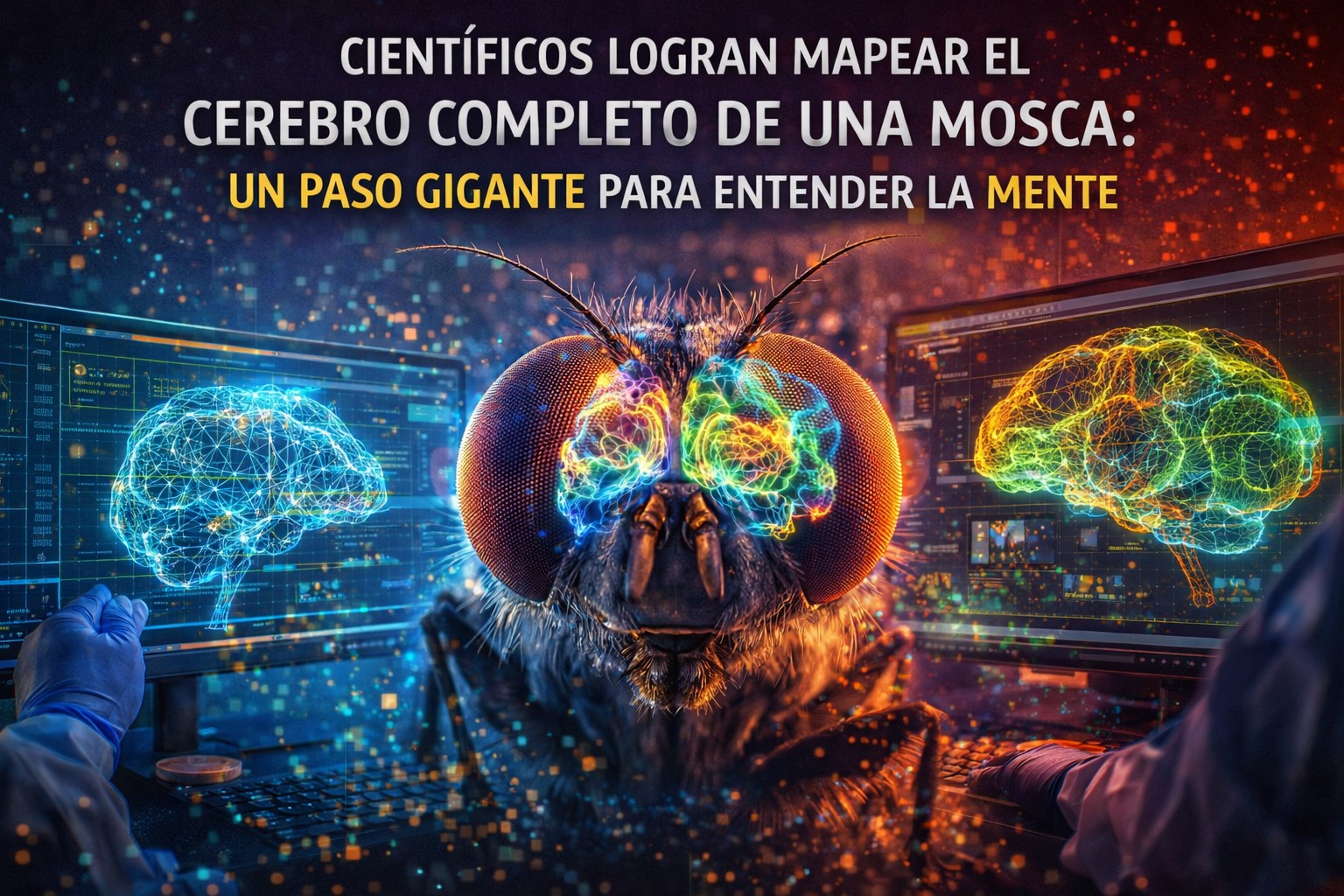 científicos logran mapear el cerebro completo de una mosca y su impacto en la neurociencia y el entendimiento de la mente